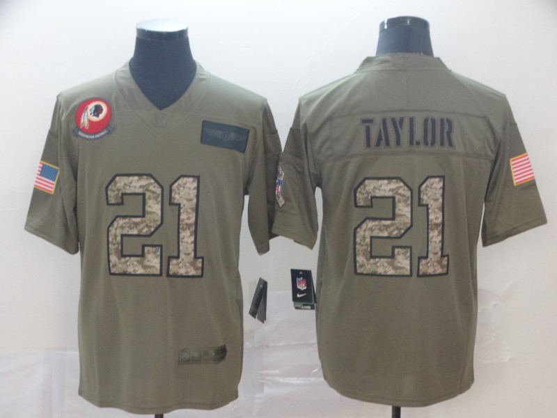 Men's Washington Commanders Sean Taylor #21 Brown Jersey